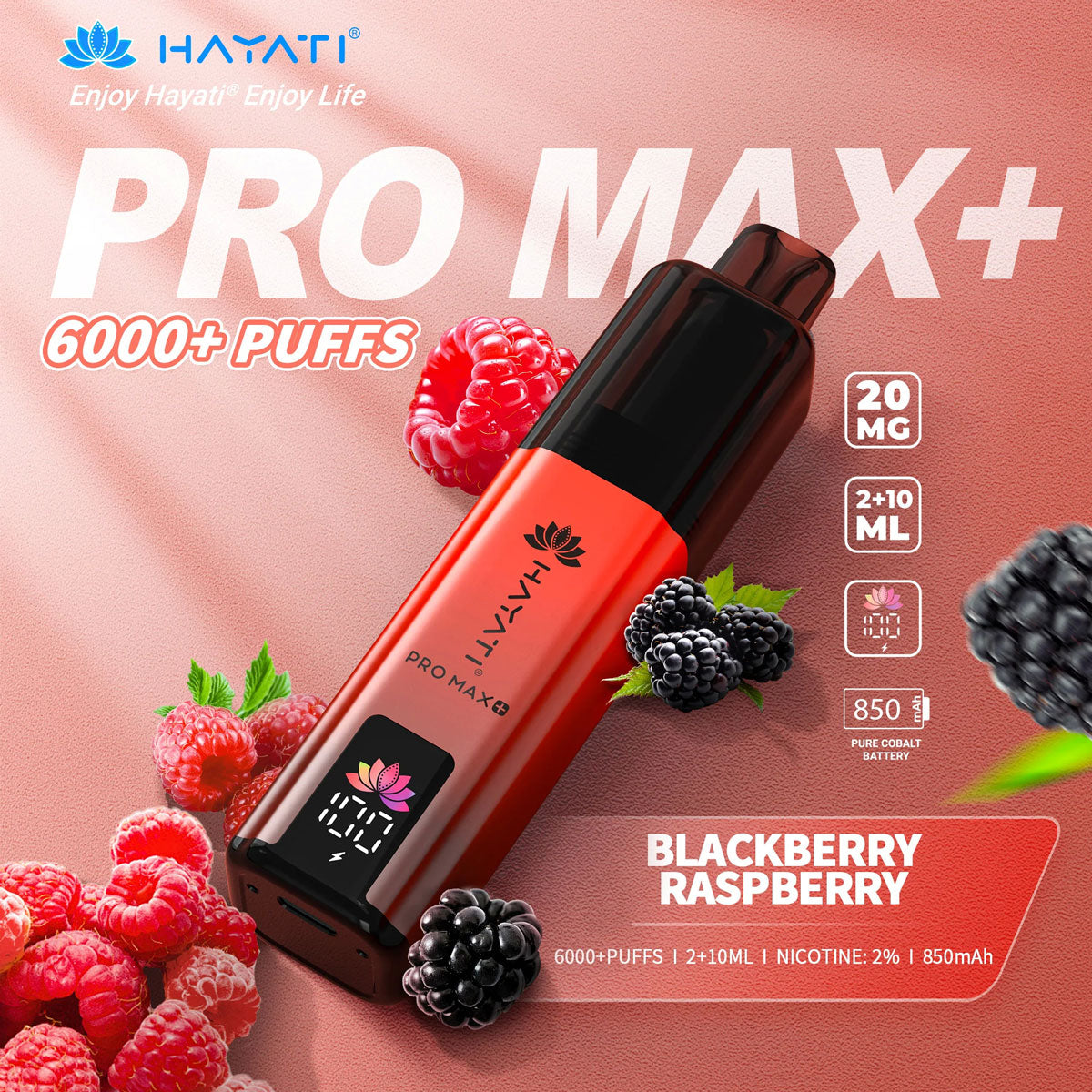 Hayati Pro Max+ 6000 Puffs Vape Kit