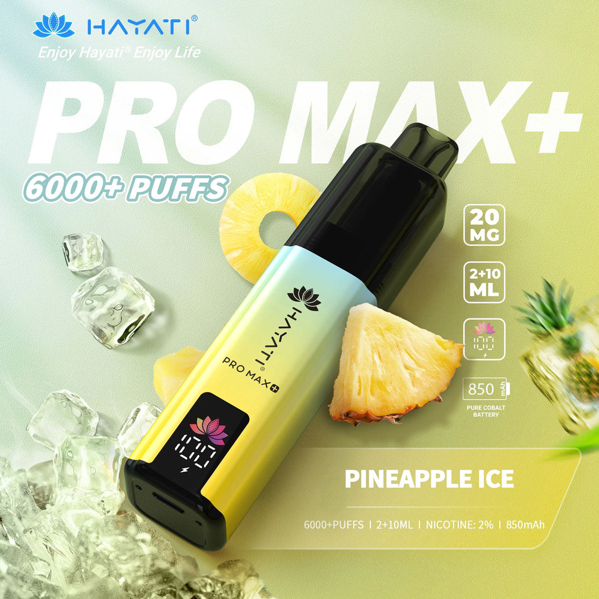 Hayati Pro Max+ 6000 Puffs Vape Kit