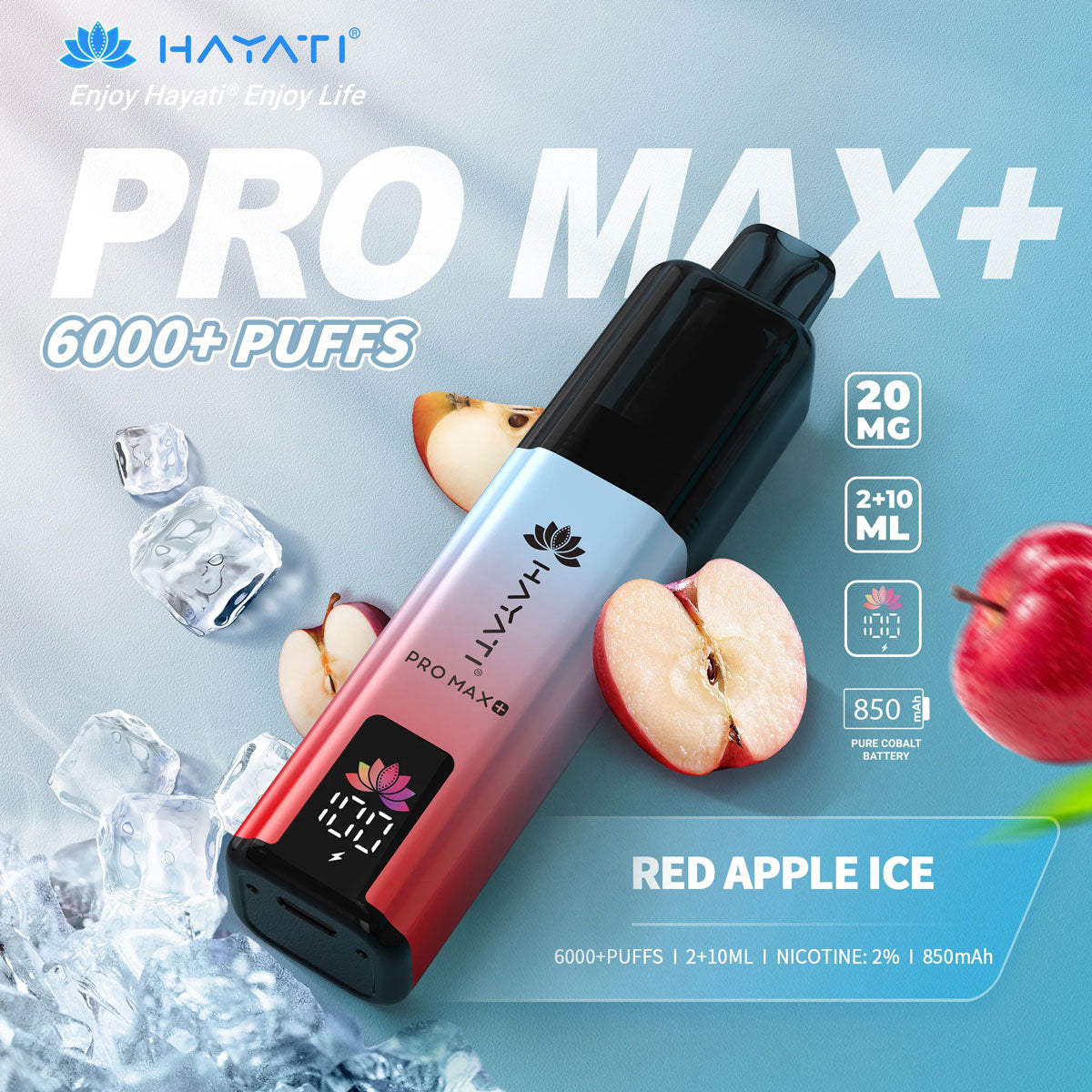 Hayati Pro Max+ 6000 Puffs Vape Kit