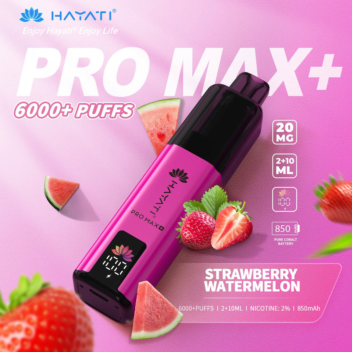 Hayati Pro Max+ 6000 Puffs Vape Kit