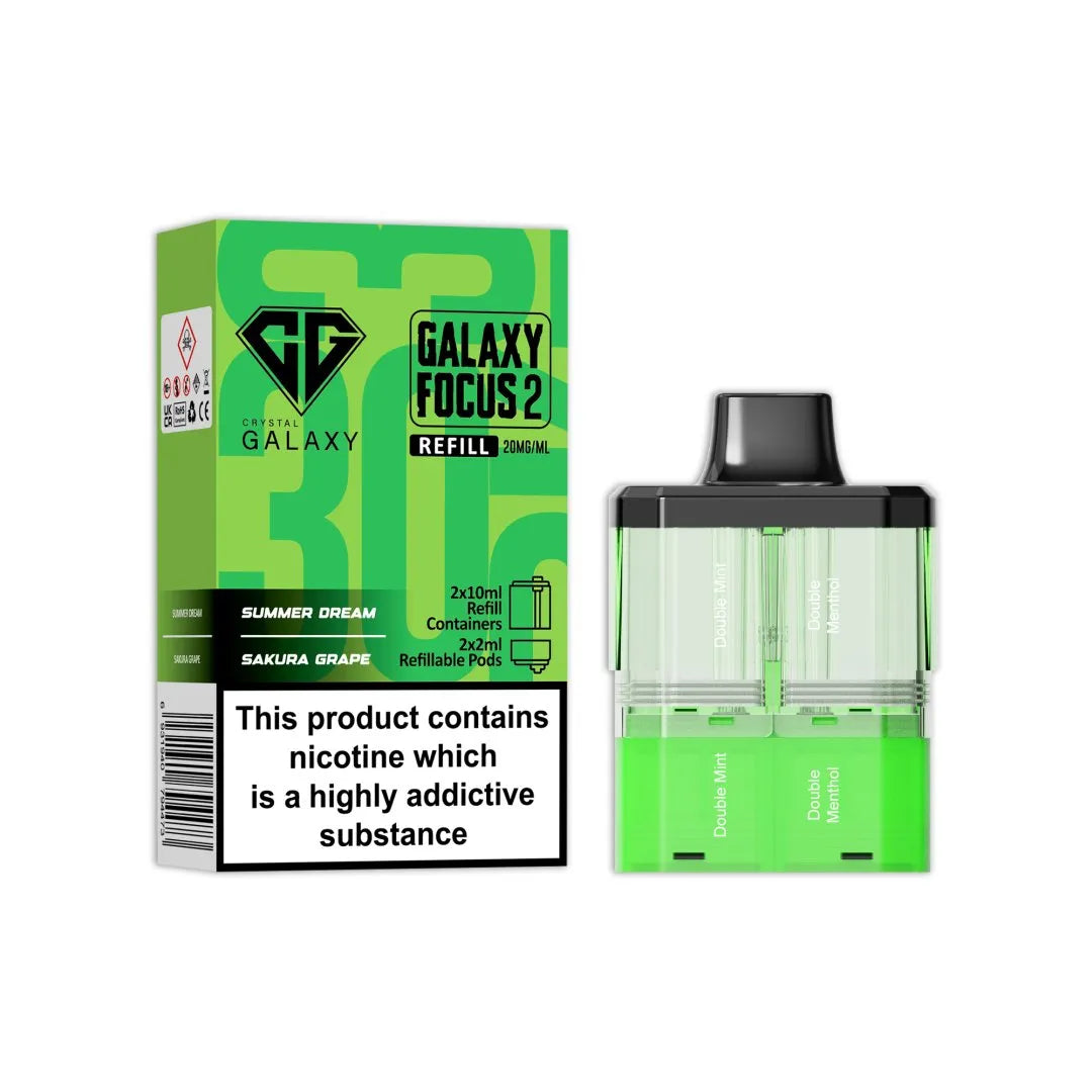 Crystal Galaxy Focus 2 Refill Pods