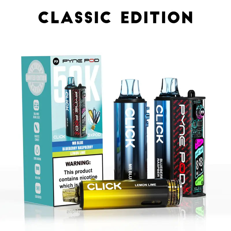 Pyne Pod Click 50K Prefilled Pod Kit