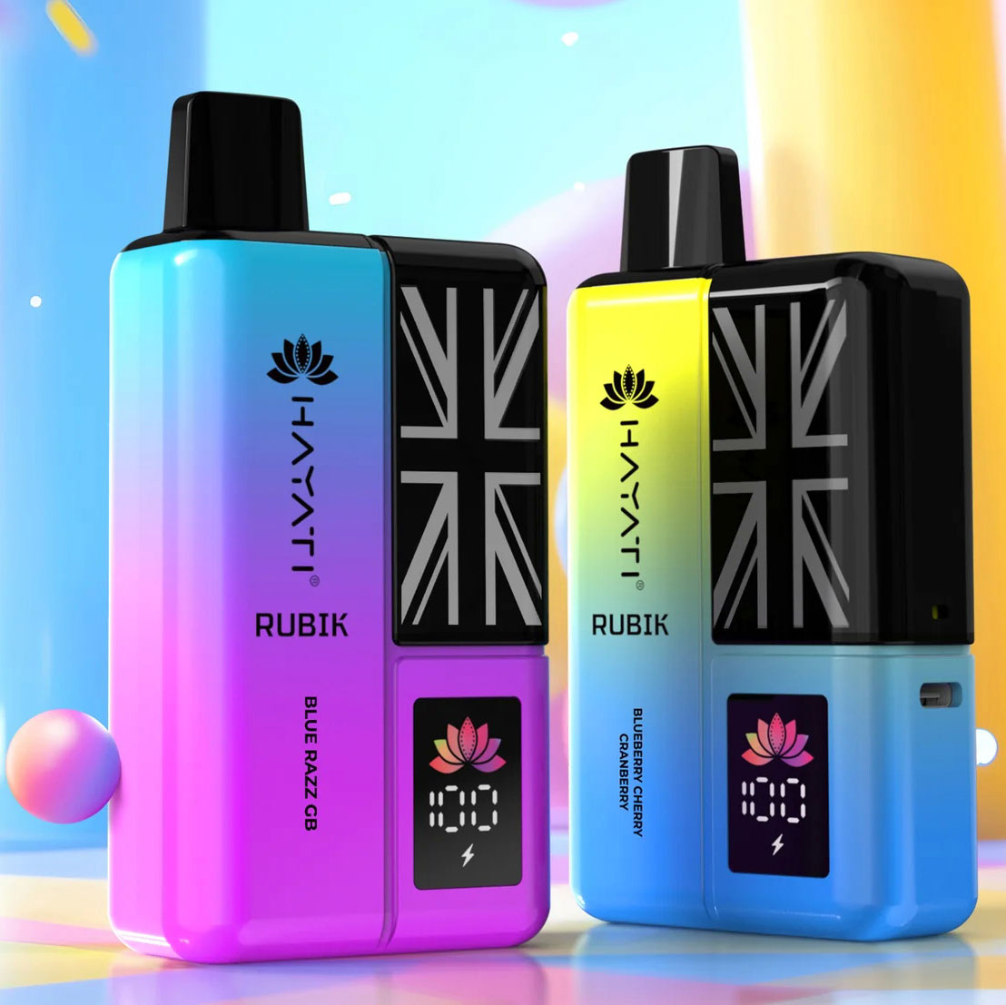 Hayati Rubik 7000 Puffs Replaceable Vape Kit 20MG