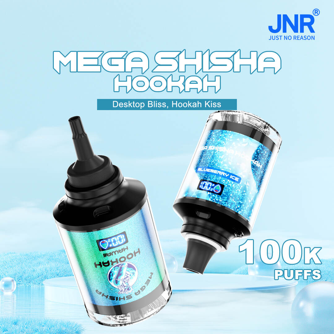 JNR Mega Shisha Hookah 100K Puffs Disposable Vape Kit 20MG