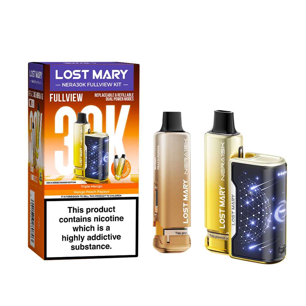Lost Mary Nera 30K Prefilled Pod Kit 20MG