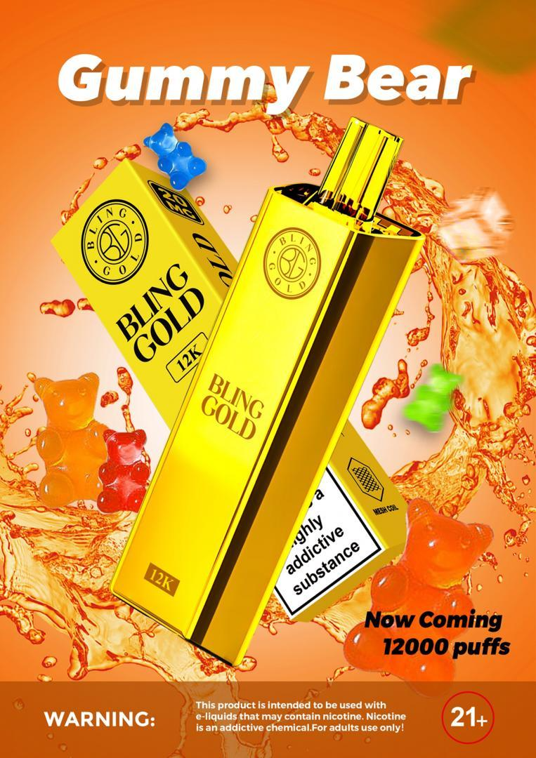 Bling Gold 12000 Puffs
