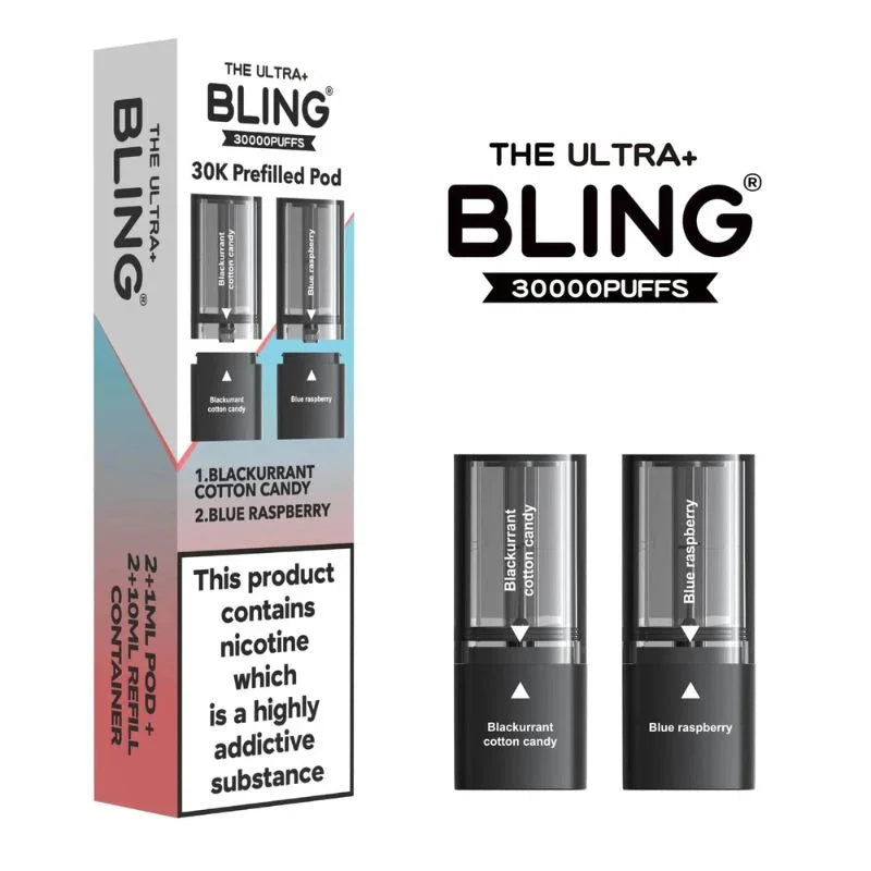 Crystal Bling Ultra Plus 30K Refill Pods