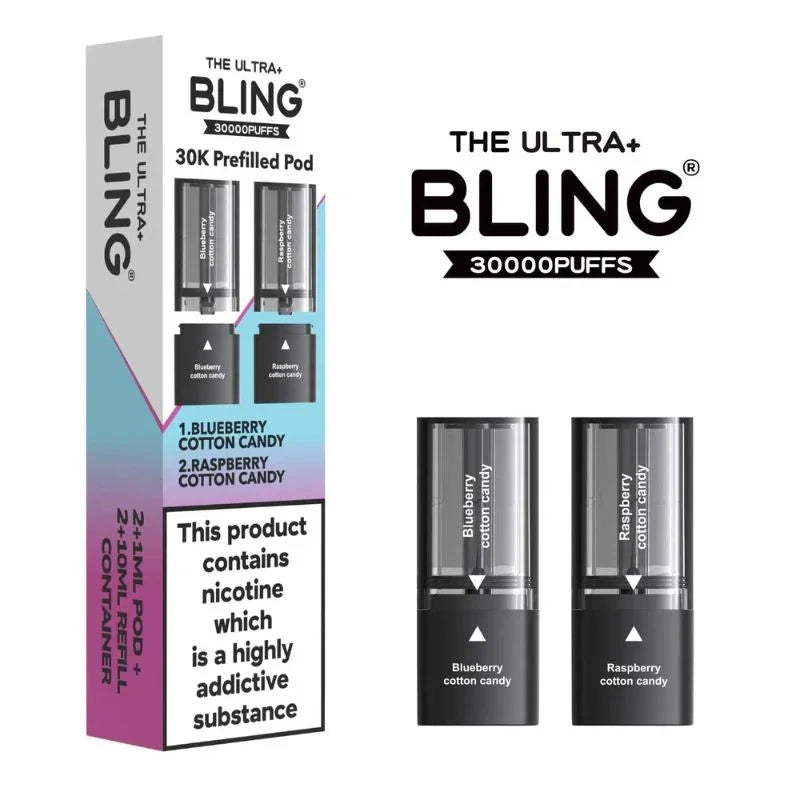 Crystal Bling Ultra Plus 30K Refill Pods