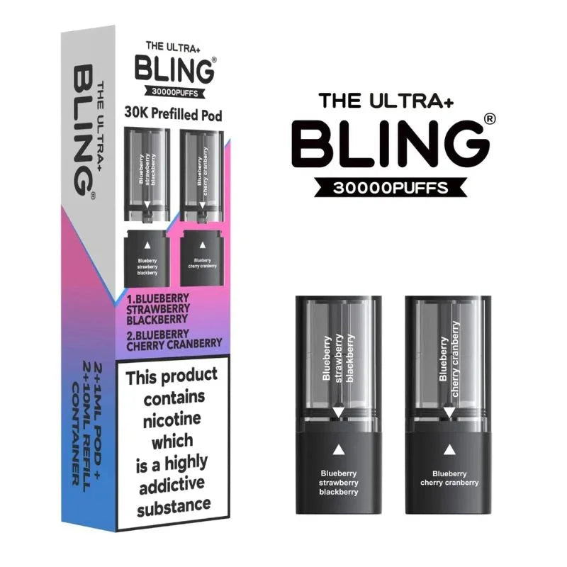 Crystal Bling Ultra Plus 30K Refill Pods