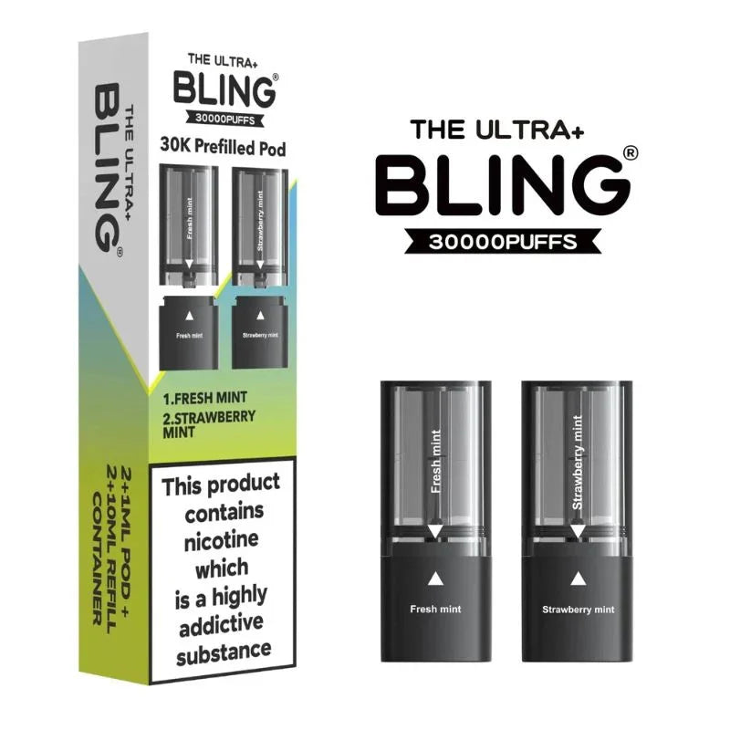 Crystal Bling Ultra Plus 30K Refill Pods