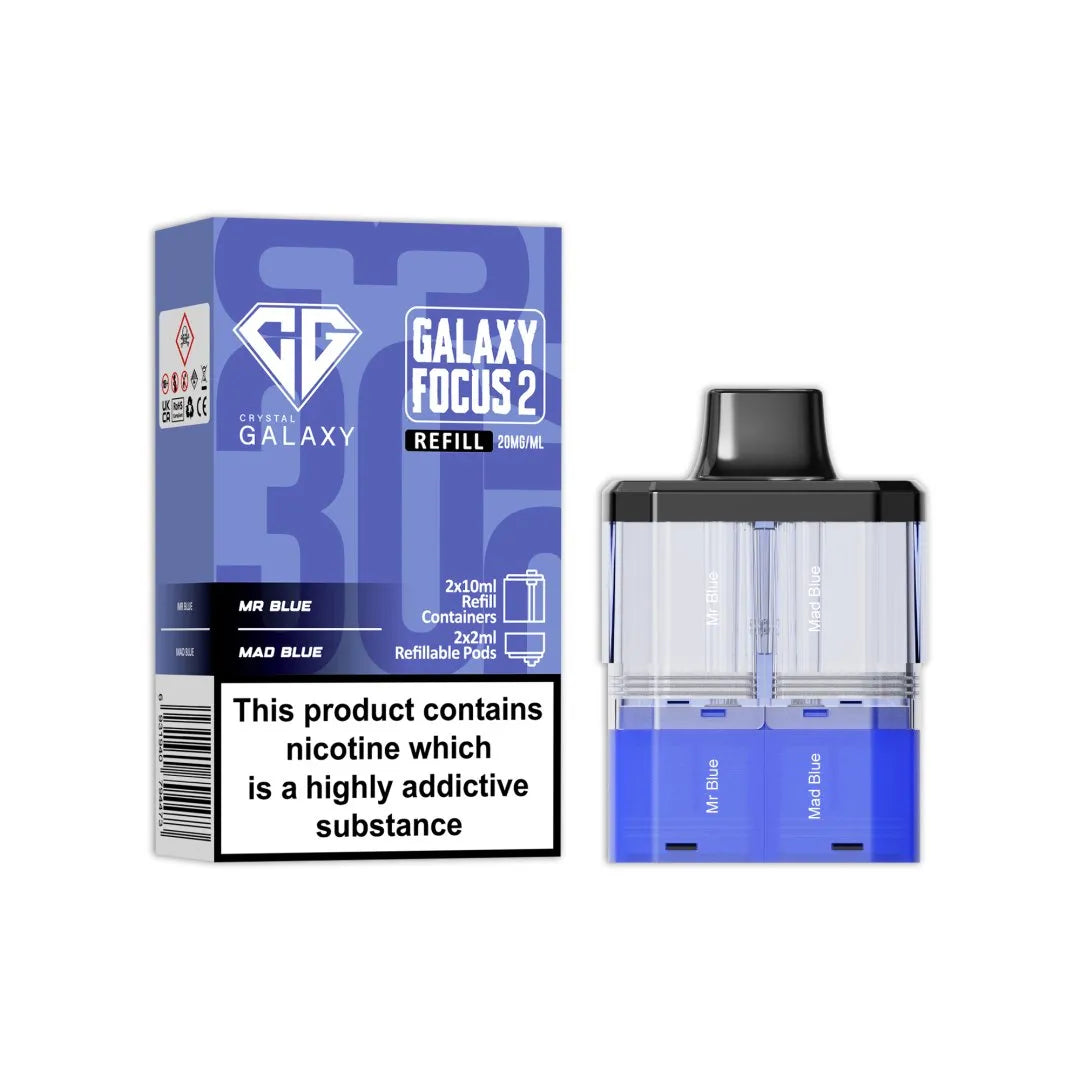 Crystal Galaxy Focus 2 Refill Pods