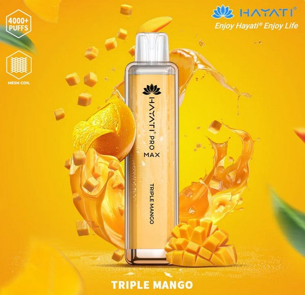 Hayati Pro Max 4000 Puffs Disposable Vape Device