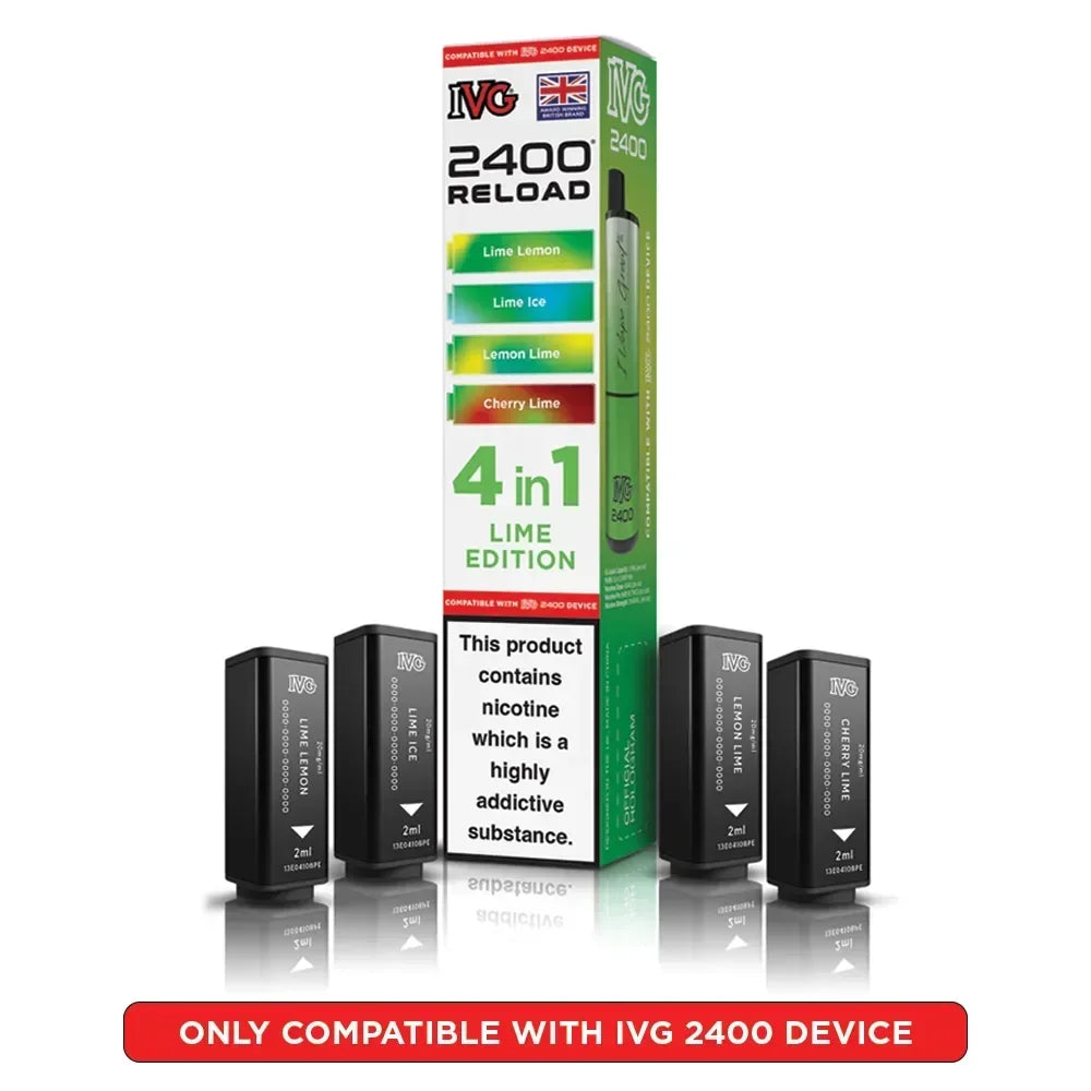 IVG 2400 Reload Edition Refill Pods (4 Pods)