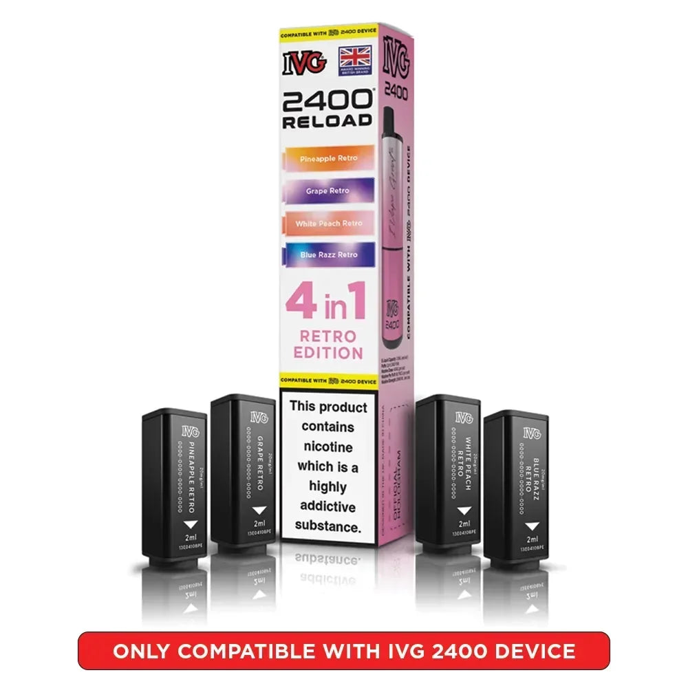 IVG 2400 Reload Edition Refill Pods (4 Pods)