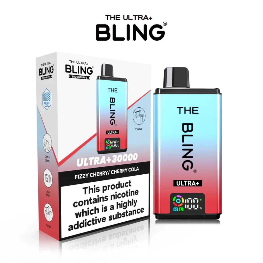The Bling Ultra Plus 30000+ Puffs Prefilled Vape