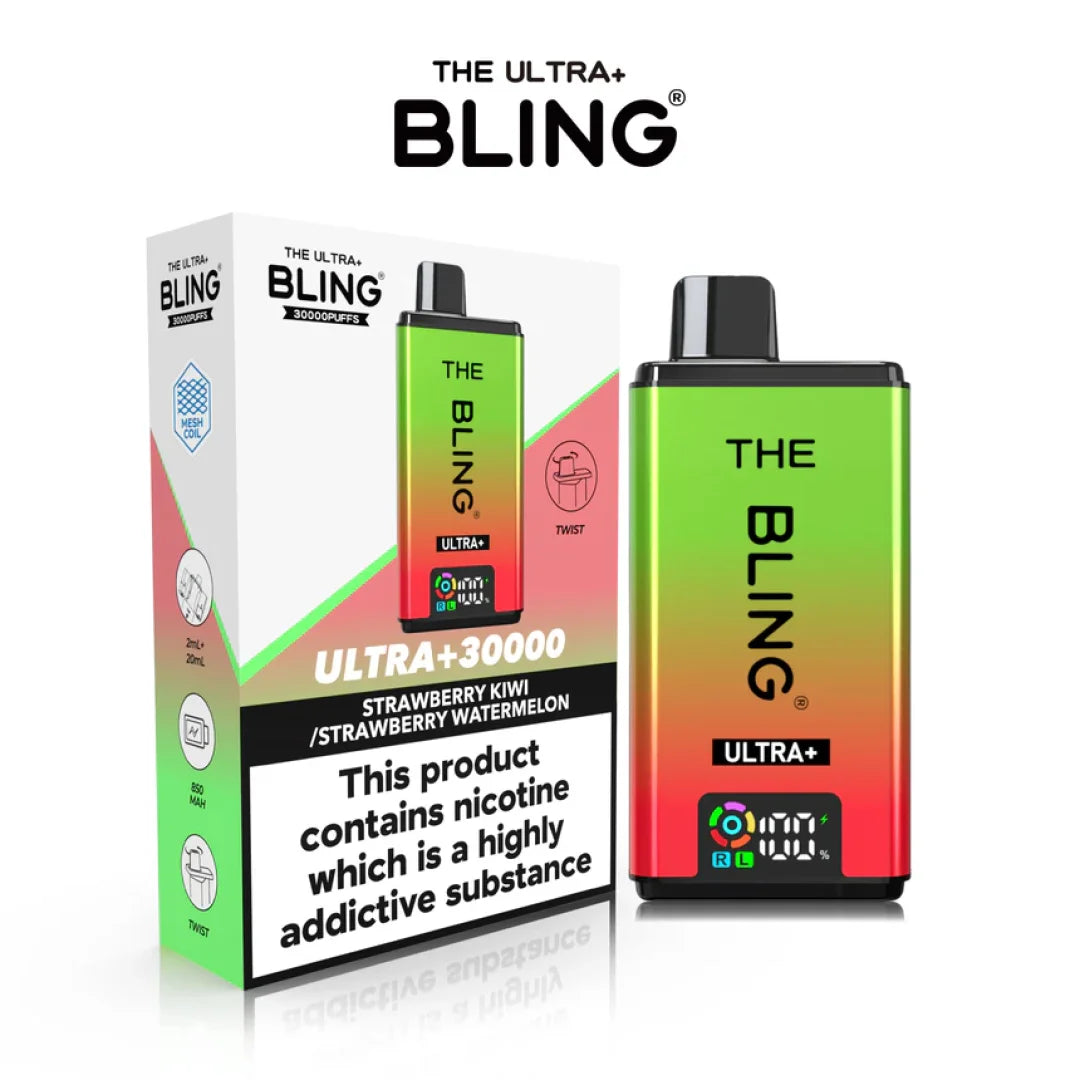 The Bling Ultra Plus 30000+ Puffs Prefilled Vape