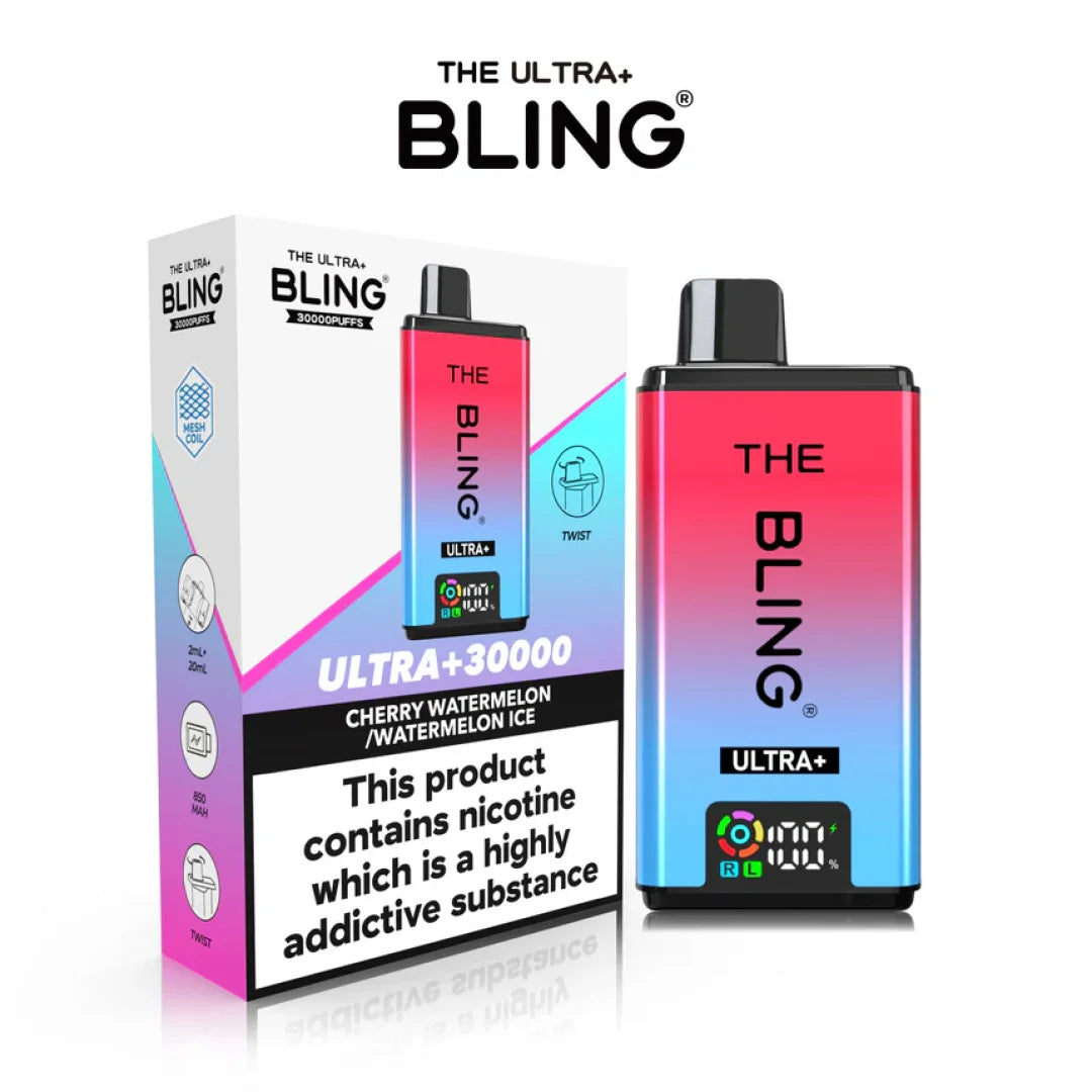 The Bling Ultra Plus 30000+ Puffs Prefilled Vape